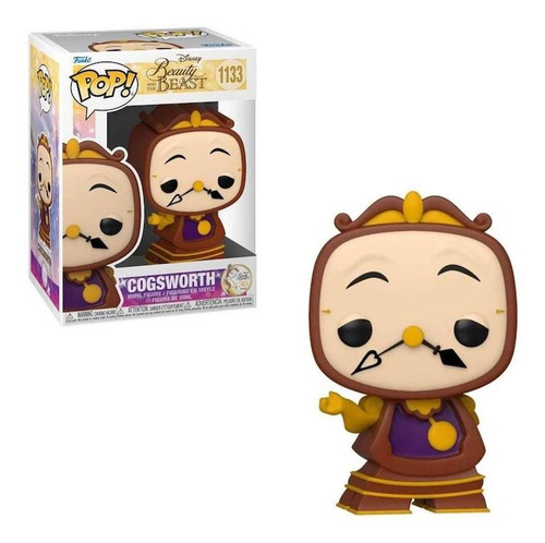 Cogsworth Ding Dong Beauty And The Beast 1133 Funko Pop