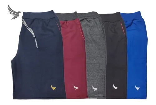 Short moletom hotsell masculino mercado livre