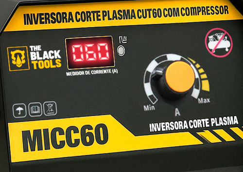 Maquina Inversora Corte Plasma Micc60 Com Compressor - 220v