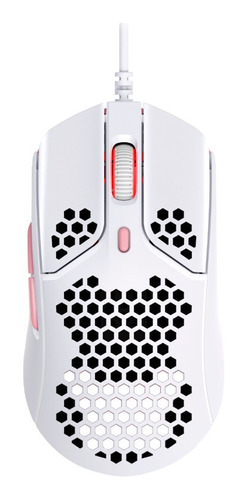 Mouse Gamer Hyperx Pulsefire Haste White Pink