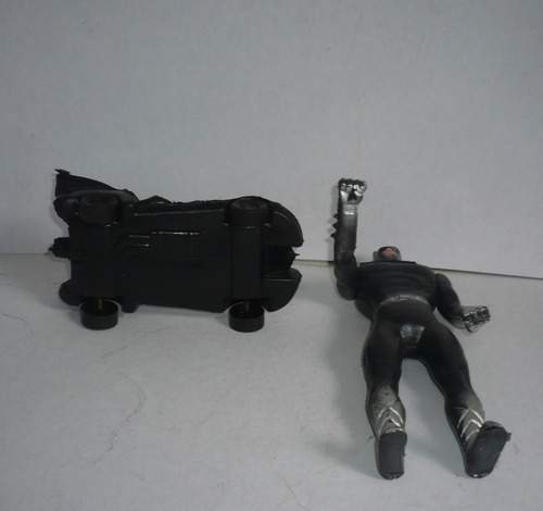 Batman Y Batimovil Bootleg - Juguete De Plástico D Colección (Usado)