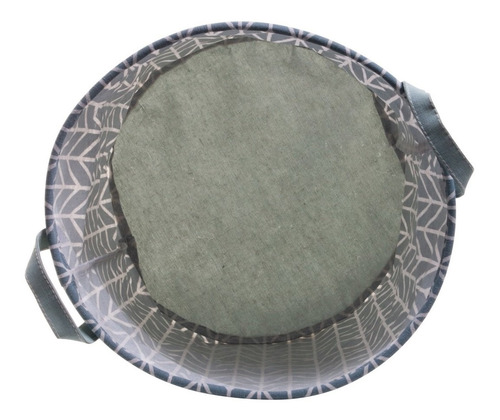 Imagem 3 de 8 de Cesto Organizador De Roupa Suja E Brinquedos Dobrável 45x35