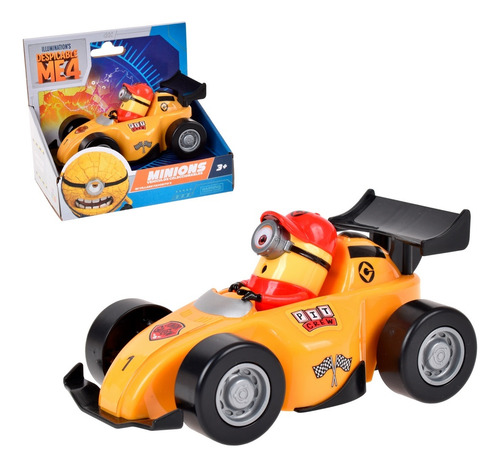 Vehículos Minions A Fricción 13 Cm Mi Villano Favorito 4 Color F1 Stuart