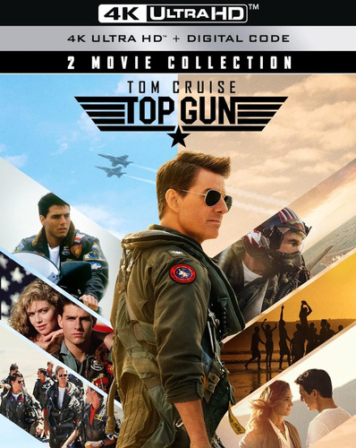 Top Gun Pasión Y Gloria ( 1986 ) Top Gun Maverick ( 2022 )4k