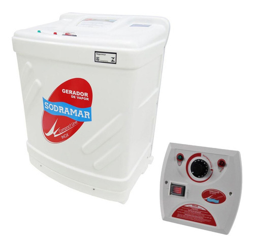 Sauna Vapor 12kw Trif + Quadro Analógico Sodramar 18m