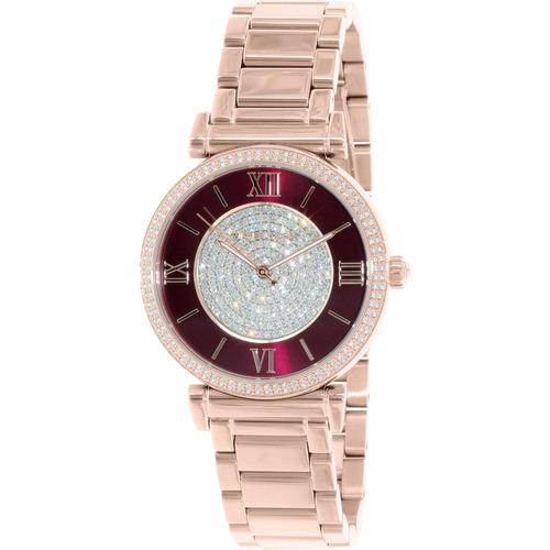 Reloj  Michael Kors Para Mujer Mk3412 Tono Oro Rosa