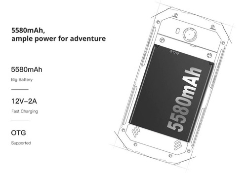 Doogee S60 4/32gb Bateria: 5580 Mah Smartphone Robusto Ip68