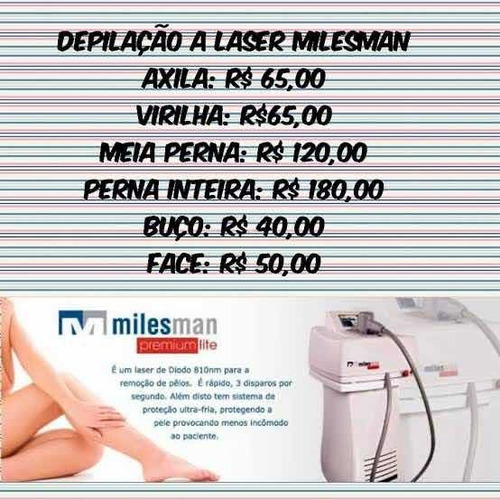 Imagem 4 de 4 de Depilação Definitiva A Laser De Diodo Milesman