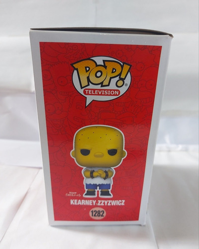 Funko Pop Kearney Zzyzwicz 1282 Los Simpsons (caja Dañada)