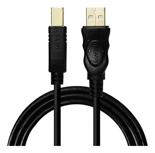 Wawpi Cable Usb 2.0 Amacho A Bmacho Impresoraescáner De