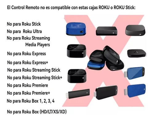 Domoko Control Remoto Para Roku Tv Tcl Hisense Onn Hitachi Element Westinghouse Philips Jvc Tvs 2 Pzs