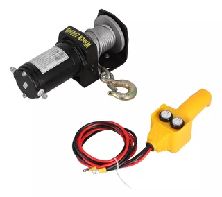 Winch Electrico 2000 Lb 6m De Cable Jeep Wrangler 12v Atv