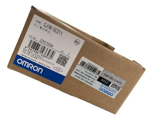 Omron Cj1w-0c211 Sensor Inductivo De Alta Precisión