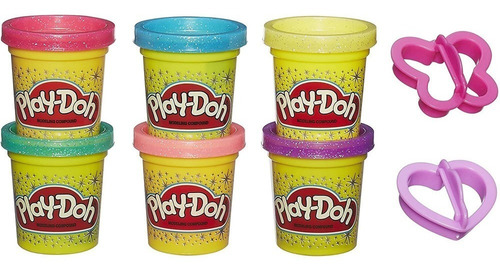 Imagen 2 de 5 de Play-doh Colección Brillante