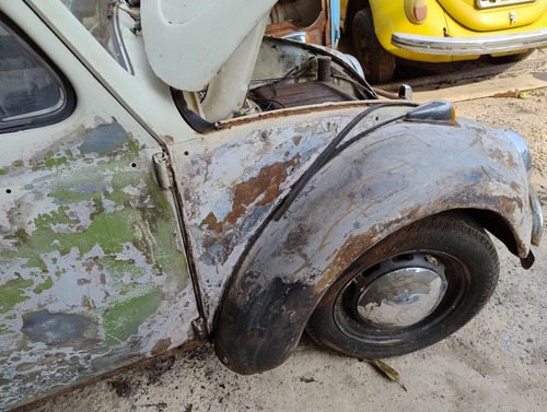 Fusca 1970 Para Restaurar Com Documentos Estrutura Boa