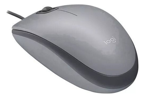 Mouse Logitech M110 Silent Con Cable Gris
