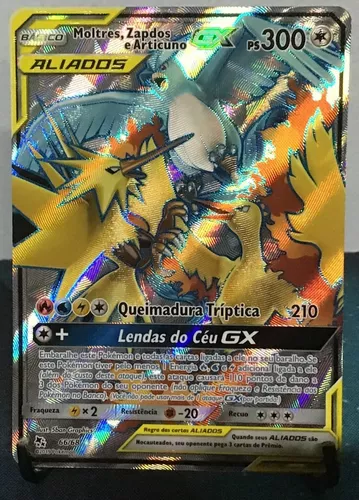 Moltres & Zapdos & Articuno GX (Full Art)