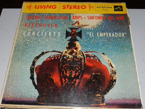 Vinilo 0750 - Beethoven Cocierto N 5 - Rubinstein - Krips 