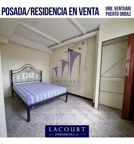 En Venta. Posada - Residencia De 20 Habitaciones A Pie De Calle - Ubicada En La Urb. Ventuari - Puerto Ordaz #vd