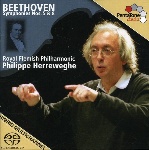 Ludwig Van Beethoven; Philippe Herreweghe Sinfonías 5 Y 8 Cd