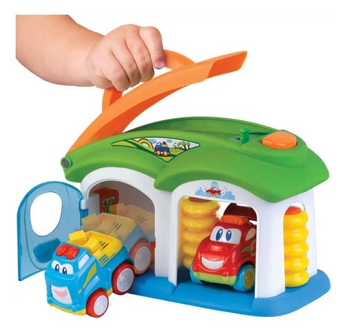 Estacion De Carga Juego Didactico Para Bebe Happy Kid 4527