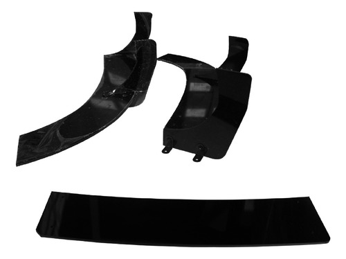 Difusor Traseiro Vw Golf 5 R32 Black Piano Vo6