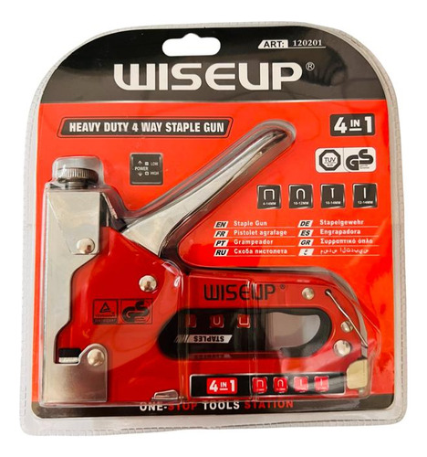 Engrapadora Wiseup 4 En 1