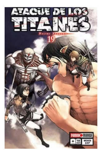 Ataque De Los Titanes Tomo No.19 Panini Anime Español