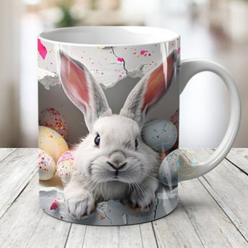 Kit Imprimible Plantillas Tazas Pascuas Semana Santa M99