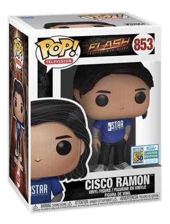 Funko Pop! Heroes: The Flash - Cisco Ramon #853 Sdcc Shared
