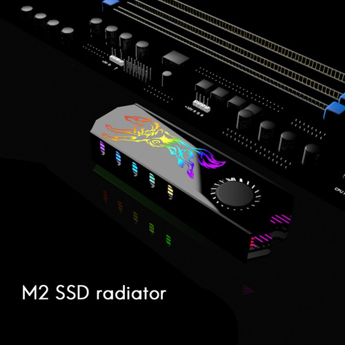 Chaleco Enfriador Con Disipador Térmico M2 Ssd, 5 V, Argb M.