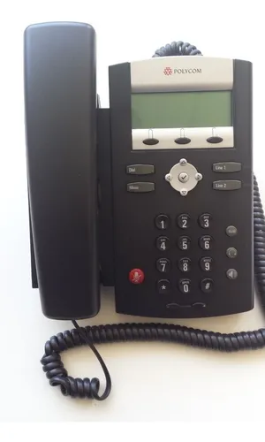 Telefone Polycom Soundpoint Ip 330 Sip - 2 Linhas, Com Fonte
