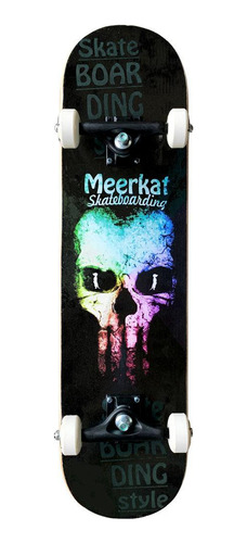 Skate Iniciante Street Meerkat Skull (truck De Pp)