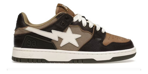 Sneakers A Bathing Ape Bape Sk8 Sta Brown