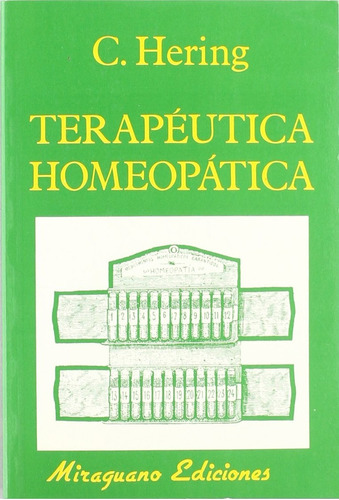 Terapeutica Homeopatica Hering - Libro - En Dia