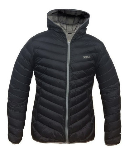 Campera Pluma Hombre Nexxt Corvo Impermeable C/capucha°