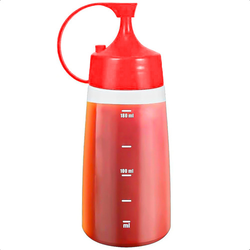 Botella De Salsa Envase Para Ketchup Envase Salsero 180 Ml Arcashopping Botella De Plástico Para Mayonesa Dispensador De Plástico Botella De Salsa Con Tapa Botellas De Salsa De Ensalada 180 Ml