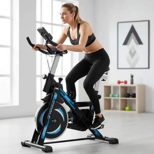スポーツ・フィットネス PRIDE Bicicleta Ergométrica Fitness Spinning Vertical Dobrável Fit