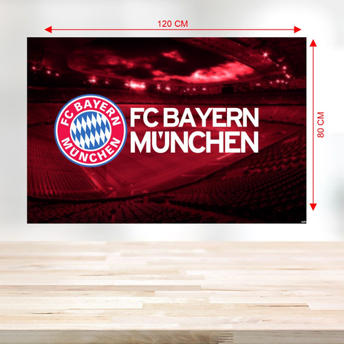 Panel de fiesta del Bayern de Múnich en lona duradera - Ilhós