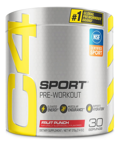 C4 Sport 30 Servicios Cellucor 