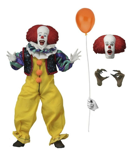 Neca It 1990 Pennywise 8 Inch Clothed