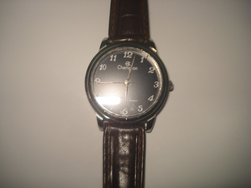 Relógio Champion Quartz Water 50m Resist Original Usado