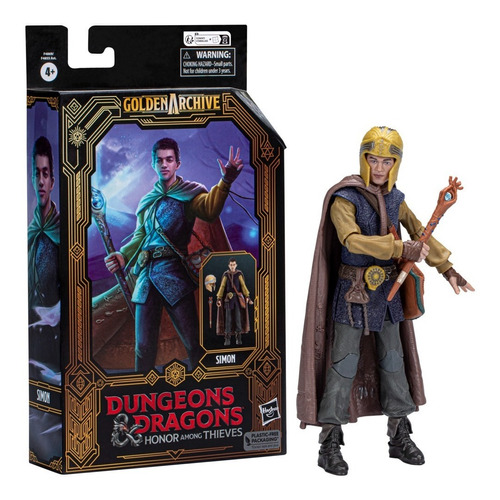 Figura Hasbro Dungeons & Dragons Golden Archive Simon