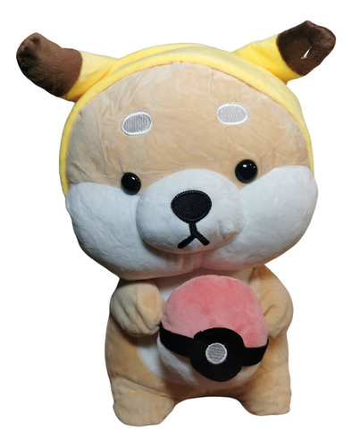 Peluche Gato Con Disfraz De Pikachu 30cm San Valentin 14 Feb