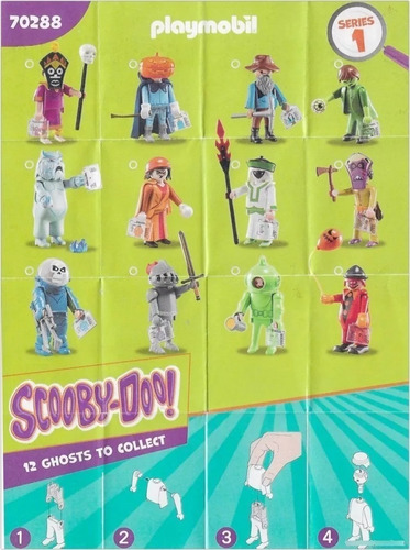 Imagen 5 de 7 de Playmobil 70288 Scooby Doo Figura Sobre Sorpresa Playking