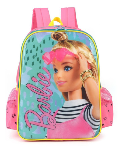 Mochila Escolar De Costas Barbie Modelo Original