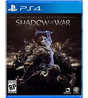 Shadow Of War Playstation 4 Ps4 Videojuego