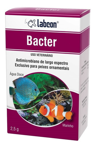 Labcon Bacter 2,5g (10 Cápsulas) (trata Até 125 L)