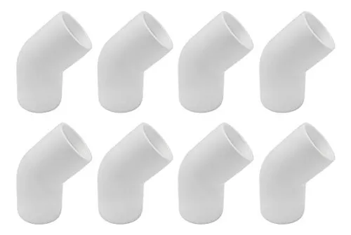 comprar Conector De Tubería De Pvc De 1  Codo De 45 Grados, Gr...