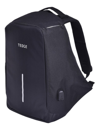 Mochila Antirrobo - Tedge - Para Notebook 15.6" Con Puerto Usb 35 Lts